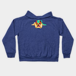 Waiting for You. Dog Series Kids Hoodie